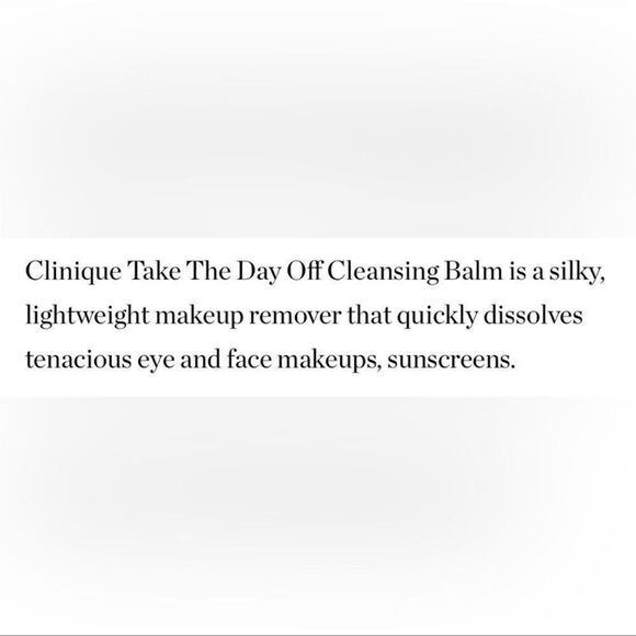 $7🌟 Clinique Take The Day Off Cleansing Balm - Picture 5 of 9